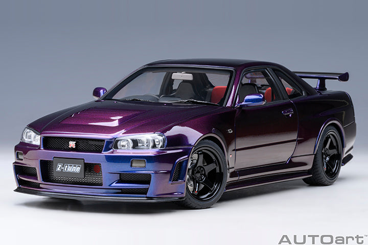 Autoart 77464 1/18 NISMO R34 GT-R Z-TUNE(MIDNIGHT PURPLE III