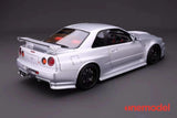 onemodel 1/18 nismo r34 gt-r z-tune silver