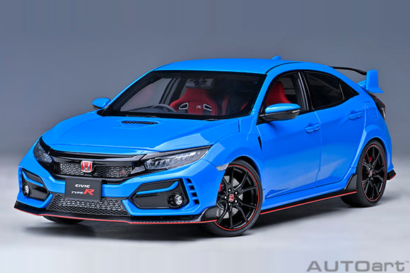 Autoart 73224  1/18  HONDA CIVIC TYPE R (FK8) 2021 (RACING BLUE PEARL)