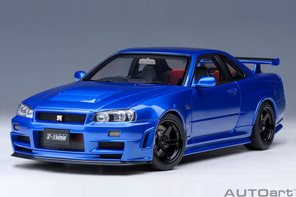 Autoart 77462 1/18  NISMO R34 GT-R Z-TUNE (BAYSIDE BLUE)