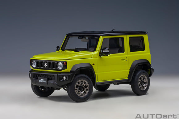 Autoart 78506 1/18 SUZUKI JIMNY SIERRA (JB74)(KINETIC YELLOW / BLACK ROOF)