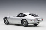 Autoart 78752 1/18 TOYOTA 2000 GT (SILVER)