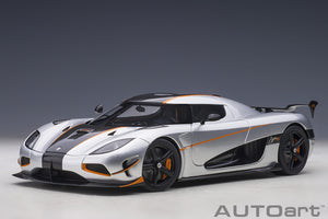 Autoart 79024 1/18 KOENIGSEGG AGERA RS (MOON SILVER/BLACK ACCENTS)