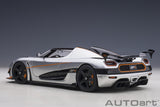 Autoart 79024 1/18 KOENIGSEGG AGERA RS (MOON SILVER/BLACK ACCENTS)