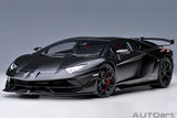 Autoart 79219 1/18 LAMBORGHINI AVENTADOR SVJ (NERO NEMESIS/MATT BLACK)