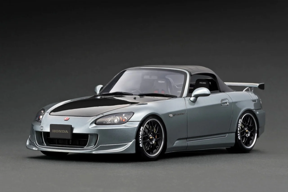 IG2590 1/18 Honda S2000 (AP2) Dark Silver *with carbon bonnet