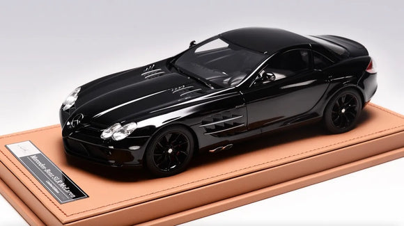 Ivy 1/18 Mercedes SLR (Black with Black Wheels) Resin Car Model