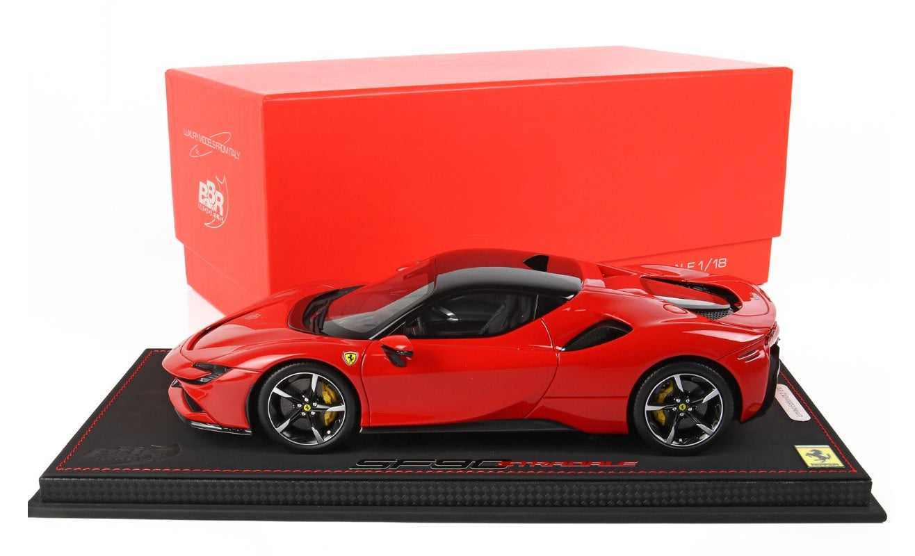 BBR 1/18 P18180A3 Ferrari SF90 Stradale Rosso Corsa 322 PZ LIMITED EDI –  Futuretoyz