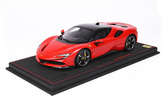 BBR 1/18 P18180A3 Ferrari SF90 Stradale Rosso Corsa 322 PZ LIMITED