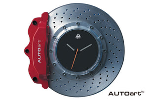 40011 RACING BRAKE DISC. CLOCK (RED CALIPER/SILVER CENTRE (BATTERY SIZE: AA 2 PCS 50.00 100.00